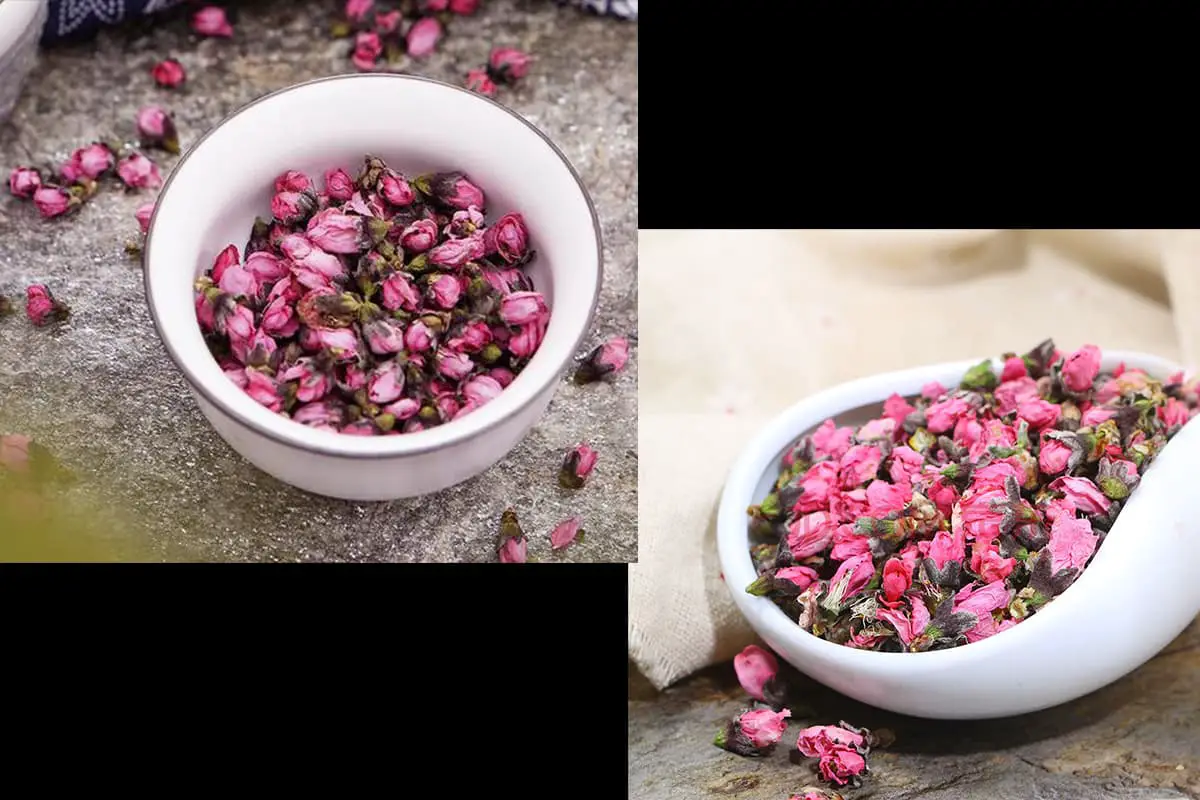 Fleurs pour la préparation du thé